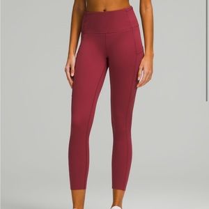 Lululemon fast and free legging | BURNT ORANGE